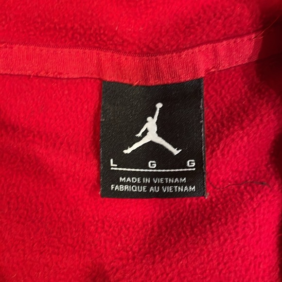 Red Jordan Zip Up Hoodie - Picture 5 of 5